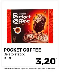 Iper Tosano Ferrero Pocket Coffee Gelato stecco offerta
