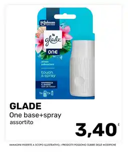 Iper Tosano Glade One base+spray offerta