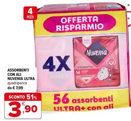 Iperal Assorbenti con ali Nuvenia Ultra offerta