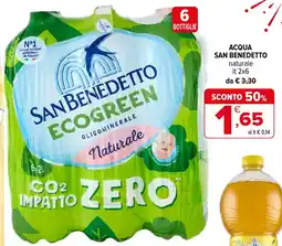 Iperal Acqua San Benedetto naturale offerta
