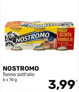 Iper Tosano Nostromo Tonno sott'olio offerta