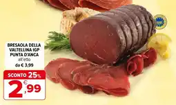 Iperal Bresaola della Valtellina IGP Punta d'Anca offerta