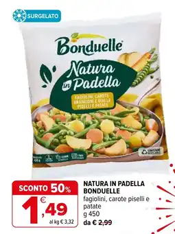 Iperal Natura in Padella Bonduelle offerta