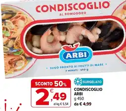 Iperal Condiscoglio Arbi offerta