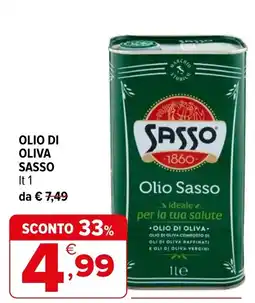 Iperal Olio di oliva Sasso offerta