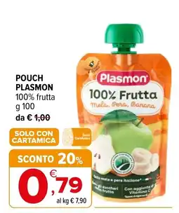 Iperal Pouch Plasmon 100% Frutta offerta