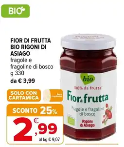 Iperal Fior di frutta Rigoni di Asiago offerta