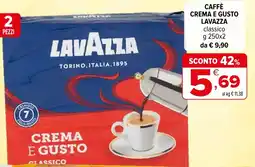 Iperal Lavazza Crema e Gusto Classico offerta