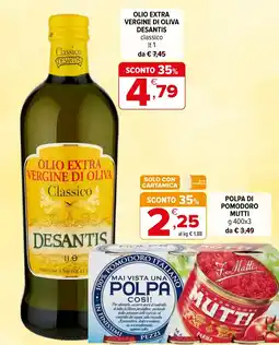 Iperal Olio extra vergine di oliva classico Desantis offerta