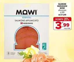 Iperal Salmone norvegese Mowi affumicato offerta