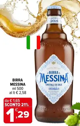 Iperal Birra Messina offerta