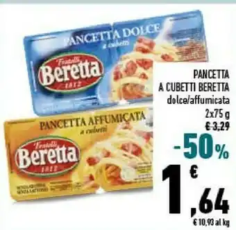 Conad City Pancetta a cubetti offerta