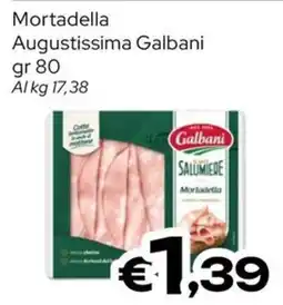 MAX Supermercati Mortadella Augustissima Galbani offerta