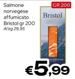 MAX Supermercati Salmone norvegese affumicato Bristol offerta