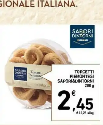 Conad - torcetti piemontesi 200 g(ml)