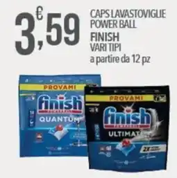 Iper Romagnolo Finish caps lavastoviglie offerta