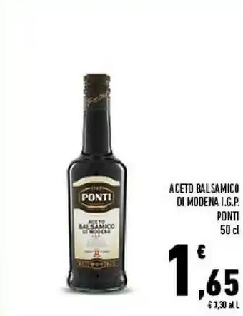 Conad City Ponti - aceto balsamico di modena 500 g(ml) offerta