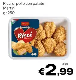 MAX Supermercati Ricci di pollo Martini offerta