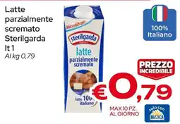 MAX Supermercati Latte parzialmente scremato Sterilgarda offerta