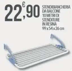 Iper Romagnolo Stendibiancheria da balcone offerta