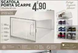Iper Romagnolo Scatola porta scarpe offerta