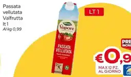 MAX Supermercati Passata vellutata Valfrutta offerta