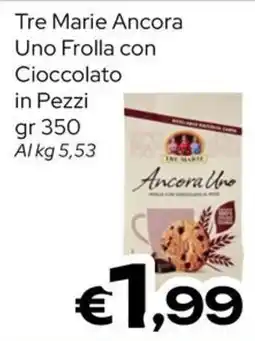 MAX Supermercati Tre Marie Ancora Uno Frolla con Cioccolato in Pezzi offerta