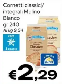 MAX Supermercati Cornetti classici integrali Mulino Bianco offerta