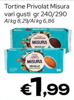 MAX Supermercati Tortine Misura Privolat offerta