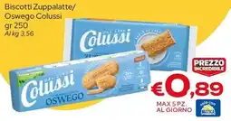 MAX Supermercati Biscotti Zuppalatte Oswego Colussi offerta