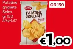 MAX Supermercati Patatine grigliate Selex offerta