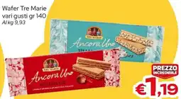 MAX Supermercati Wafer Tre Marie offerta