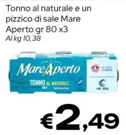 MAX Supermercati Tonno al naturale Mare Aperto offerta