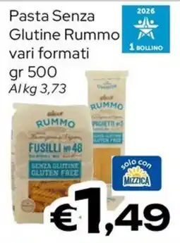 MAX Supermercati Pasta Senza Glutine Rummo offerta
