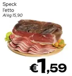 MAX Supermercati Speck l'etto offerta