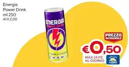 MAX Supermercati Energia Power Drink offerta