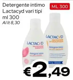 MAX Supermercati Detergente intimo Lactacyd offerta