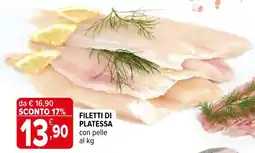 Iperal Filetti di platessa offerta