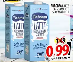Il Genio Supermercato Arborea latte parzialmente scremato offerta