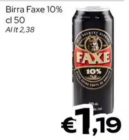 MAX Supermercati Birra Faxe offerta
