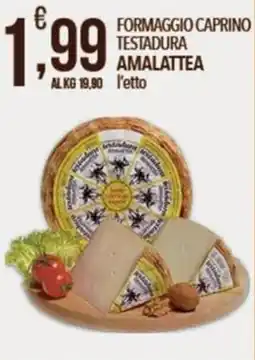 Iper Romagnolo Formaggio caprino testadura amalattea offerta