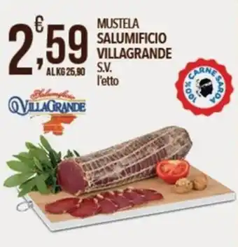 Mustela salumificio villagrande s.v. l'etto