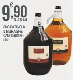 Iper Romagnolo Vino da tavola Il Nuraghe offerta