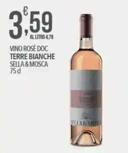 Iper Romagnolo Vino Rosè Doc Terre Bianche Sella & Mosca offerta