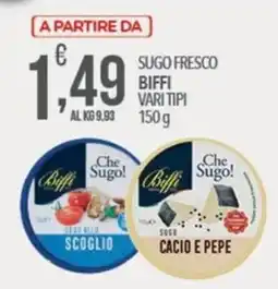 Iper Romagnolo Sugo fresco Biffi offerta