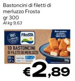MAX Supermercati Bastoncini di filetti di merluzzo Frosta offerta
