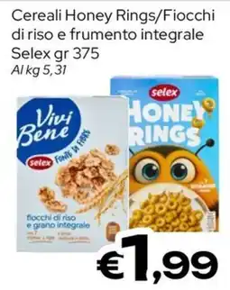 MAX Supermercati Vivi Bene fiocchi di riso e grano integrale offerta