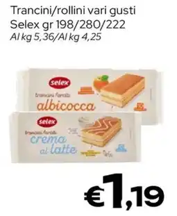 MAX Supermercati Trancini forcoli Selex offerta