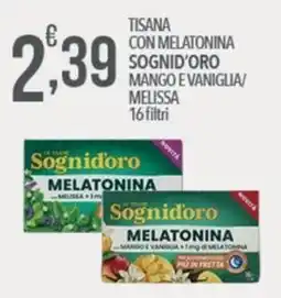 Iper Romagnolo Sognid'oro tisana con melatonina offerta
