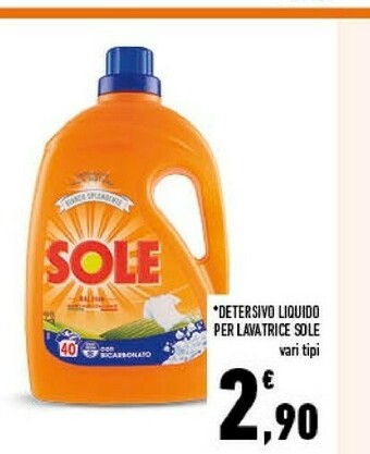 Conad City Detersivo liquido per lavatrice offerta